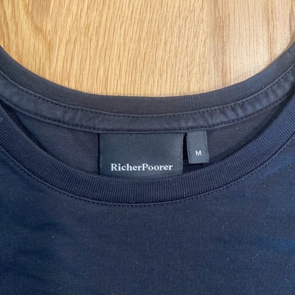 Richer Poorer Women's Pima Boxy Crop Tee Size Medium - Picture 3 of 3